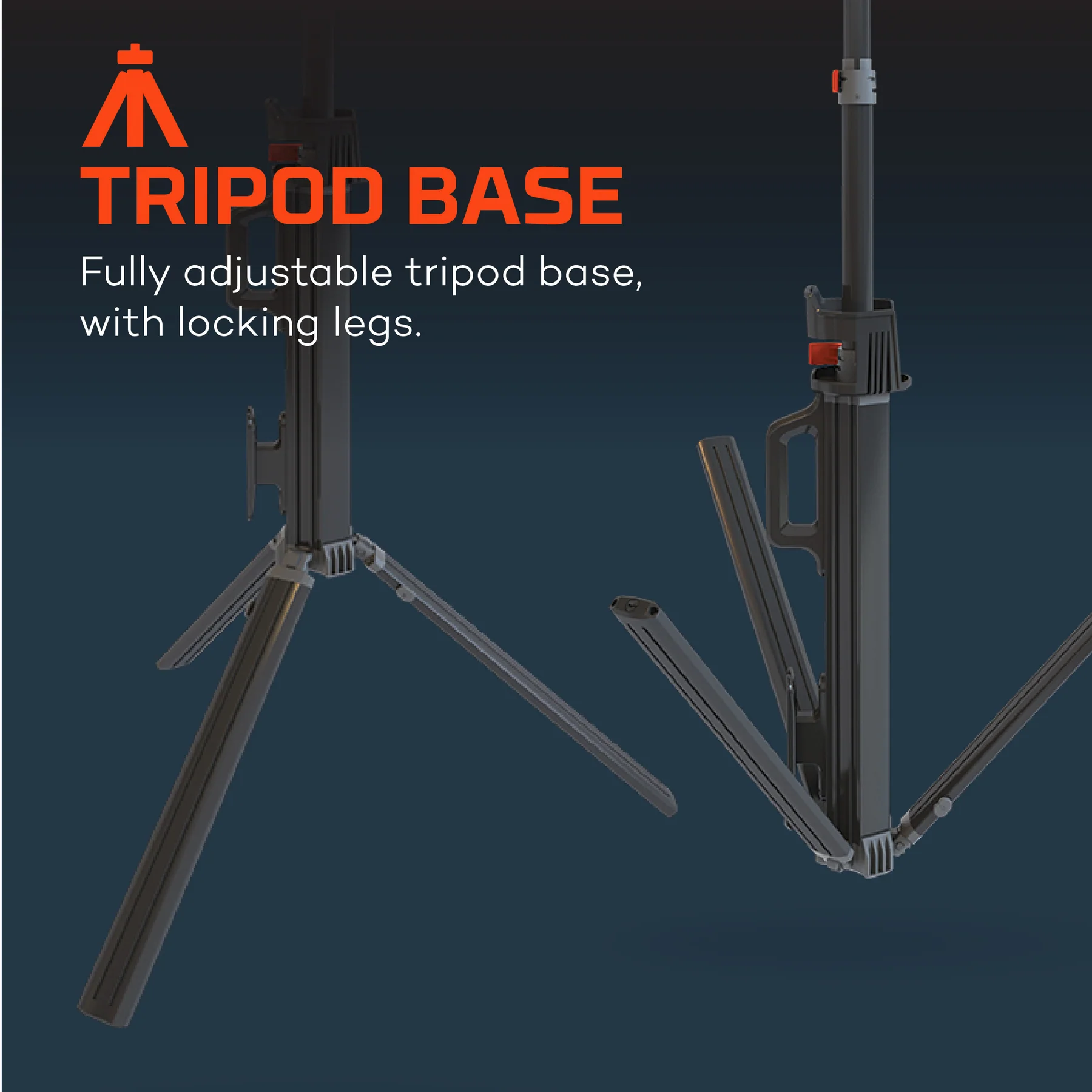 2 Head Tripod Light - Image 3